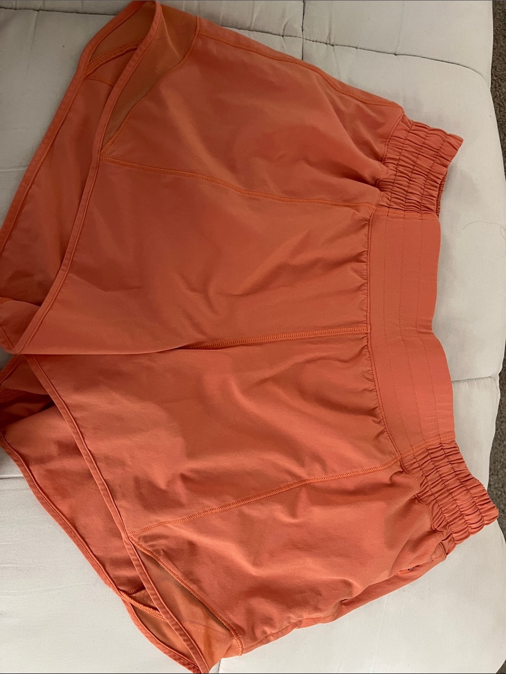 Lululemon athletica speed up 4” Women’s Athletic Shorts - Coral Orange